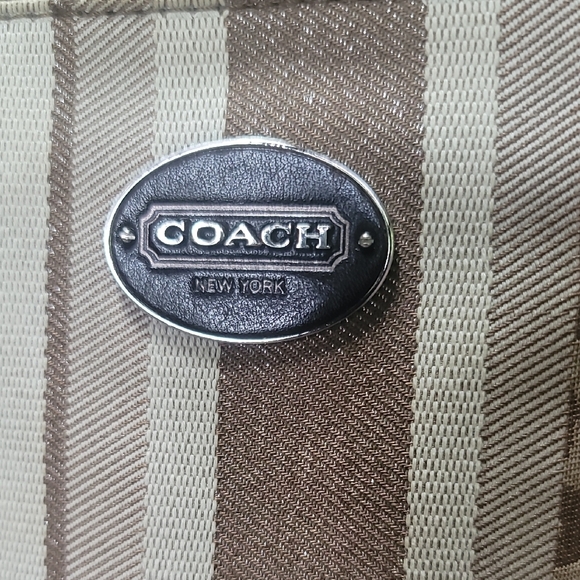 Coach Brown and Black Satchel - Picture 2 of 11